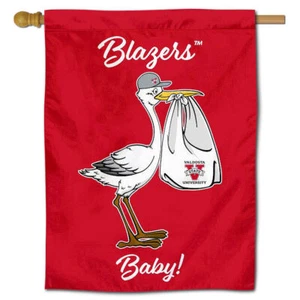 Valdosta State University New Baby Gift Decorative House Flag - Picture 1 of 3