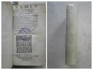 HUARTE : EXAMEN DES ESPRITS propres et naiz aux sciences, 1613. - Picture 1 of 22
