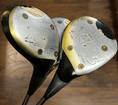 Juego de 2 maderas vintage Ping Eye 1,3,5 talón puntera equilibrio Pingman Karsten hecho en EE. UU. Foto 1 de 4