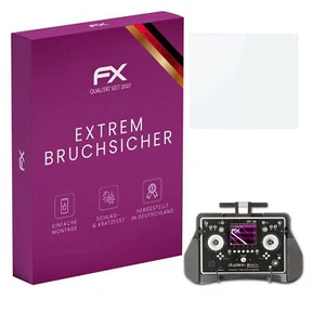 atFoliX Glasfolie für Jeti Transmitter Duplex DC-16 Panzerfolie 9H Schutzpanzer - Bild 1 von 8