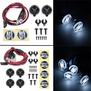 1 Stück 2/4 LEDs Dachleuchte für 1/10 RC TRX-4 SCX10 D90 Wraith Raupenteil - Bild 1 von 21