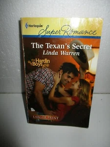 The Hardin Boys: The Texan's Secret by Linda Warren (2011, Paperback, Larger Pr - Imagen 1 de 8