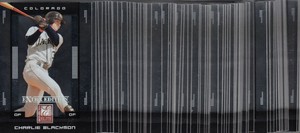 Lot of (70) 2008 Donruss Elite CHARLIE BLACKMON Extra Edition Rookie #17 Rockies