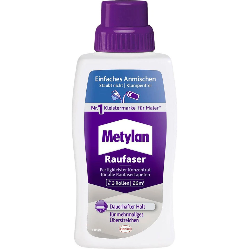 Colle À Papier Peint En Écorce Metylan MKR12 500G Puissante - Photo 1/1