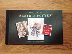 The Story of Beatrix Potter Royal Mail Booklet - Incomplete , inc 10 stamps - Picture 1 of 5