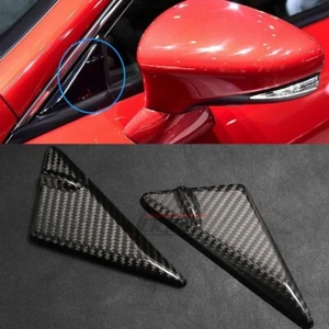 Cubierta triangular ventana delantera de carbono para Lexus RC200t 300 350 F Sport 2014 2015-19 - Imagen 1 de 10