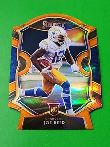 Joe Reed 2020 Panini Select Concourse Orange Prizm Die Cut #97 , Chargers Rookie - Picture 1 of 2