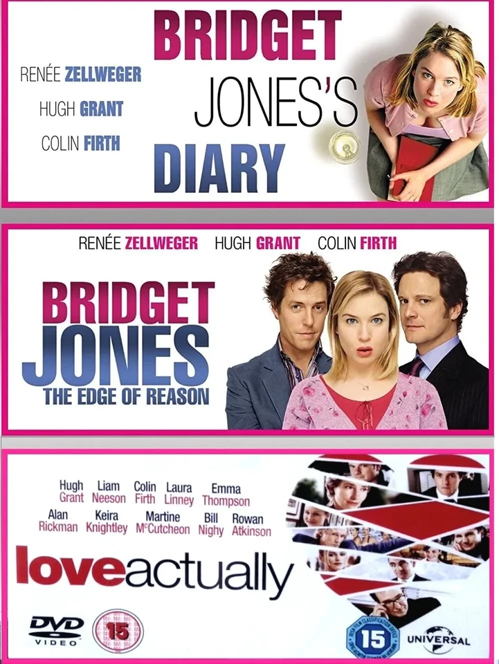 Bridget Joness Diary/The Edge Of Reason/Love Actually [DVD],  new in shrink wrap - Image 1 of 1
