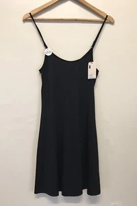 TARGET Black Stretch Slip Dress Reversible Ladies Size 8 Perfect Brand New Cond - Picture 1 of 9