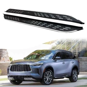 2PCS Side Step fits for Infiniti QX60 2022-2025 Running Board Nerfbars Aluminium - Picture 1 of 6