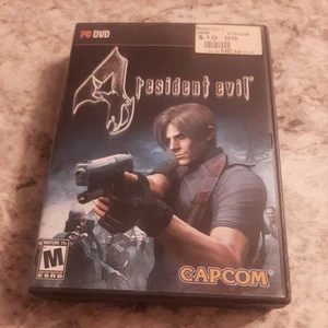 Resident Evil 4 PC DVD Video Game Capcom Ubisoft Horror Battle Complete w Manual - Picture 1 of 2