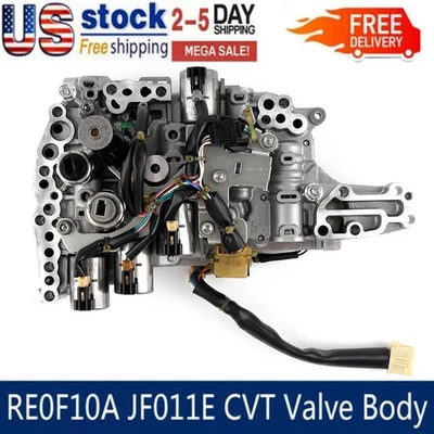 CVT Transmission Valve Body For Infiniti JX35/QX60 Nissan Altima X-Trai #JF017E Foto 1 de 4