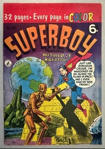 SUPERBOY #94 - US SUPERBOY #49 1st METALLO - DC & K.G. Murray UK edition 1956 - Picture 1 of 8