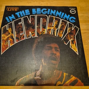 Jimi Hendrix – In The Beginning - Vinyl LP Album 1973 Live - Free UK Postage - Picture 1 of 7