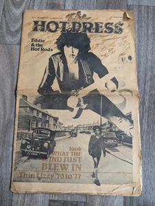 HOT PRESS Notenpapier Vol1. Nr.6 19.08.1977 - Thin Lizzy - Bild 1 von 20