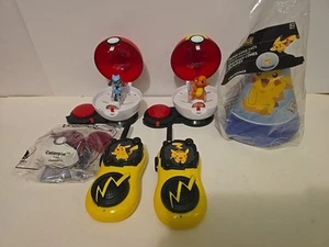 Pokemon Surprise Attack Poke Balls with Figures, Toys, Walkie Talkies And Hat - Picture 1 of 9