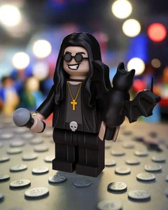 3D Printed Ozzy Osbourne Large Scale 8.5"- 9.5" Minifigure - Picture 1 of 1