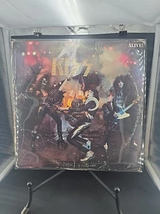 KISS Alive OG 1st PRC Press 1975 Casablanca Records 2LP VG+/G - Picture 1 of 21