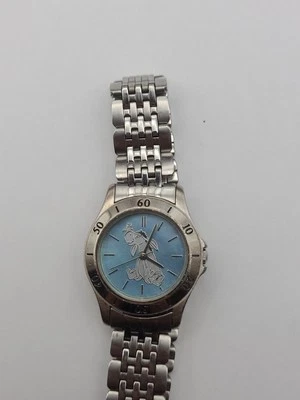 Disney By SII Eeyore Mujer Plateado Pequeño Reloj Analógico Cuarzo BATERÍA NUEVA Funciona Foto 1 de 4