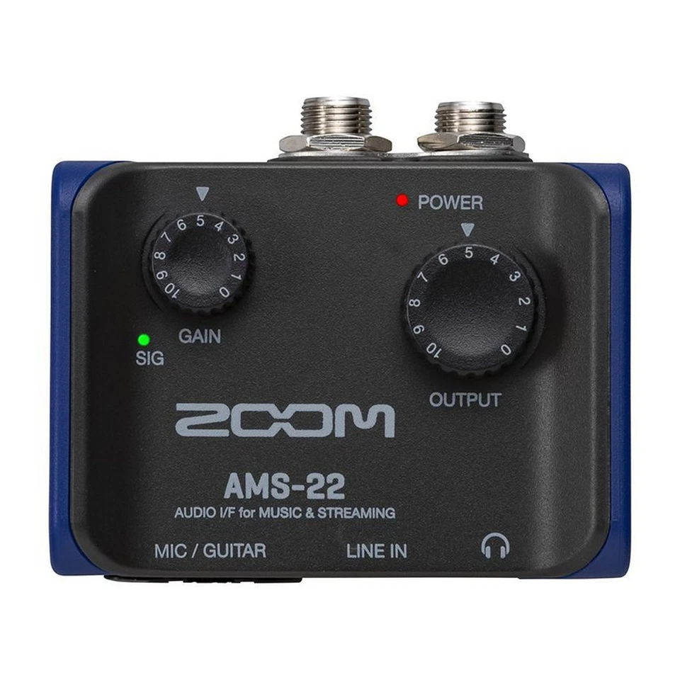Zoom AMS-22 2-In/2-Out XLR/TRS Audio Interface - Image 1 of 1