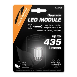 LED Upgrade Modul LXB435 mit 435 Lumen für Maglite Krypton/Xenon Taschenlampen... - Bild 1 von 6