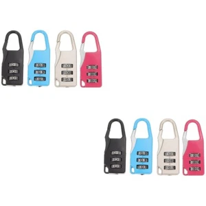 Set of 2 Schleppschachtel Mit Diebstahlsperre Reisen Rucksackschlösser - Bild 1 von 12