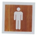 Toilet Sign Bathroom Symbol Bathroom Door Sign Restroom Sign for Restaurant