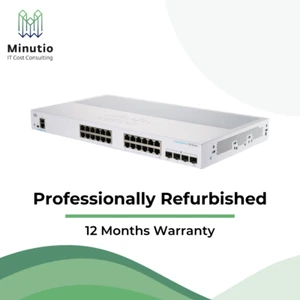 Cisco CBS350-24T-4X | refurbished | incl. VAT - Bild 1 von 2
