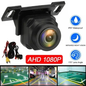 Cámara de reversa de visión trasera para automóvil 170° HD visión nocturna impermeable cámara de estacionamiento - Imagen 1 de 13