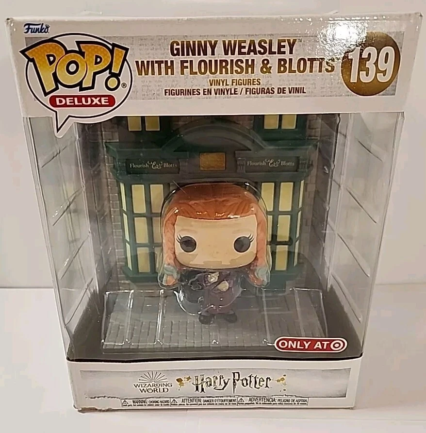 NUEVO Harry Potter Ginny at Flourish & Blotts Diagon Alley Funko Pop! Figura #139 Foto 1 de 4