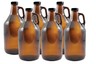 Wholesale 64 oz Cear Glass Beer Growler Bottles