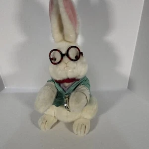 Vintage 1991 Target White Rabbit Plush Alice In Wonderland Great for Easter - Picture 1 of 7