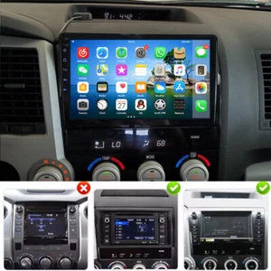 10.1" For Toyota Tundra 2007-2013 Sequoia Carplay GPS Car Stereo Radio NAVI Auto - Picture 1 of 16
