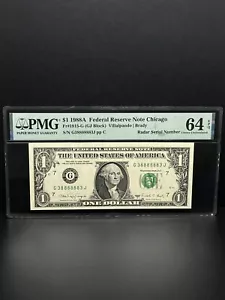 1988A-$1 DOLLAR Bill RADAR SERIAL NUMBER Nice Piece For Your Collection - Picture 1 of 2
