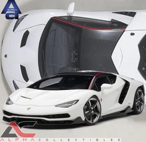 AUTOART 79111 1:18 LAMBORGHINI CENTENARIO (BIANCO ISIS/SOLID WHITE) SUPERCAR - Picture 1 of 3