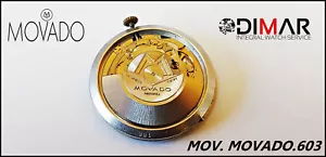 Movado Movement. 603. Sphere Diameter 32Mm Ref. 188, Original Crown. - Picture 1 of 3