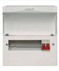 Wylex NM806L Amendment 3 Metal Clad 8 way Consumer Unit with 100A Main Switch - Picture 1 of 2