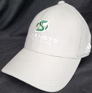 NEW Sacramento State Hornets Adidas Structured Flex Gray Cap Hat Adult S/M - Picture 1 of 9