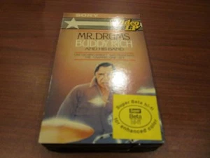 MINT Mr. Drums Buddy Rich and his Band: Live on King Street Betamax - Beta rare! - Foto 1 di 1