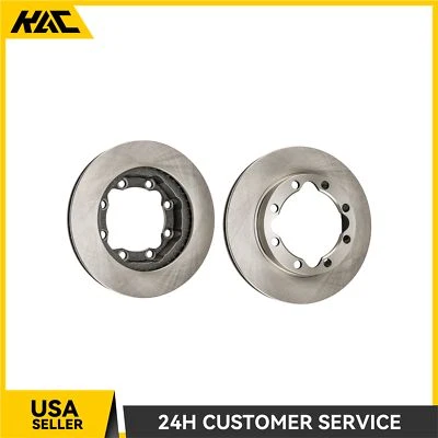 Front Disc Brake Rotors For GMC K2500 Chevy K2500 K3500 Tahoe K1500 Suburban - Image 1 of 4