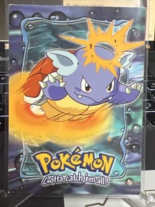 1999 Pokemon Topps #08 Stage 2 E8 Wartortle Card Blue Logo LP - Picture 1 of 2