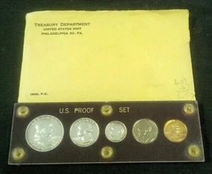 1962 & 1963 US SILVER PROOF SETS REDUCED 6/19/25(1458) - Picture 1 of 3