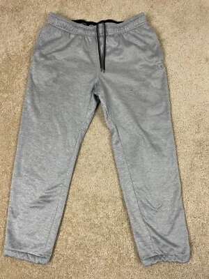 Pantalones deportivos And1 para hombre grandes cintura elástica cordón logotipo bolsillos gris Foto 1 de 4