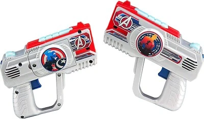 Juego de 2 jugadores Marvel Avengers Laser Tag Blasters (alcance de hasta 100 pies) Foto 1 de 3