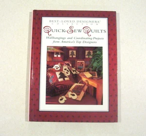 "Quick-Sew Quilts" Quilting Pattern Book Hardback Used - Picture 1 of 2