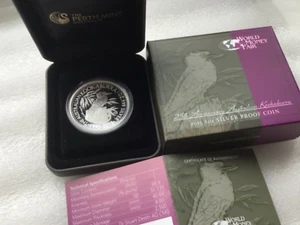 2015 Perth Mint 25th Anniversary 1oz Kookaburra Silver Proof Coin - Picture 1 of 3