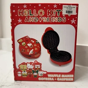 NIB Hello Kitty And Friends Christmas Theme Mini Waffle Maker - Picture 1 of 2