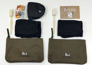 Cathay Pacific Amenity Kit x 2; Augenmaske, Socken, Zahnbürste, Ohrstöpsel, Beipackzettel - Bild 1 von 6