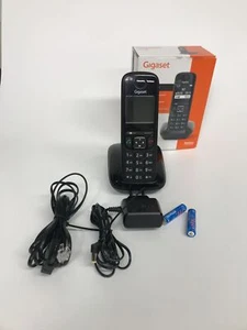 Gigaset AS690 - Telefon bezprzewodowy DECT, czarny - Zdjęcie 1 z 6