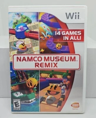 Nintendo Wii Game Namco Museum Remix 14 Games In All Complete - FREE SHIPPING  - Image 1 of 4